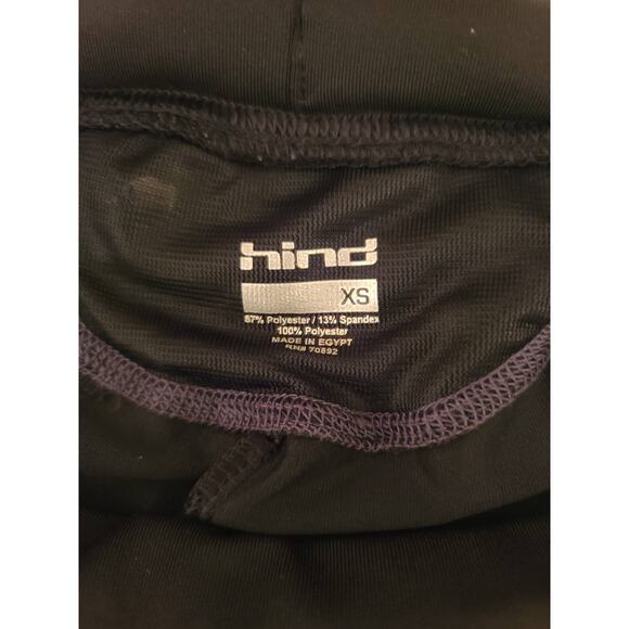 Hind black athletic leggings - xs - Picture 3 of 4